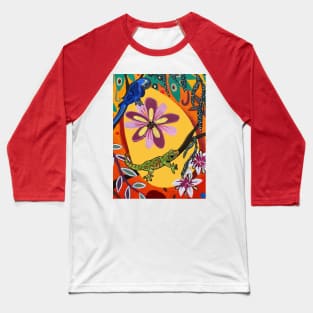 Sunset Egg Baseball T-Shirt